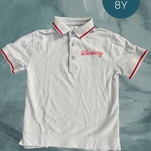 boys burberry polo